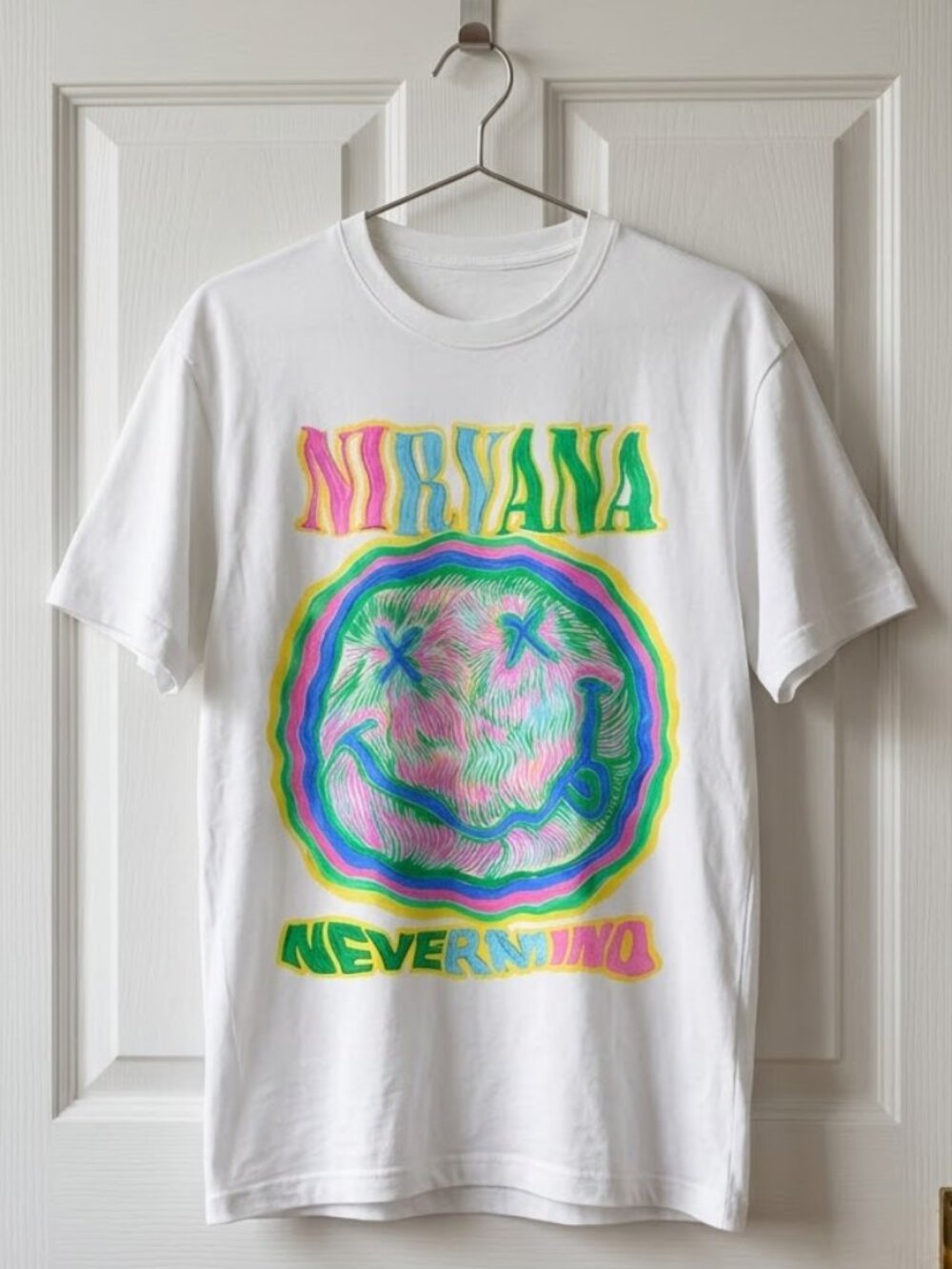 Nirvana Smiley Face T-Shirt